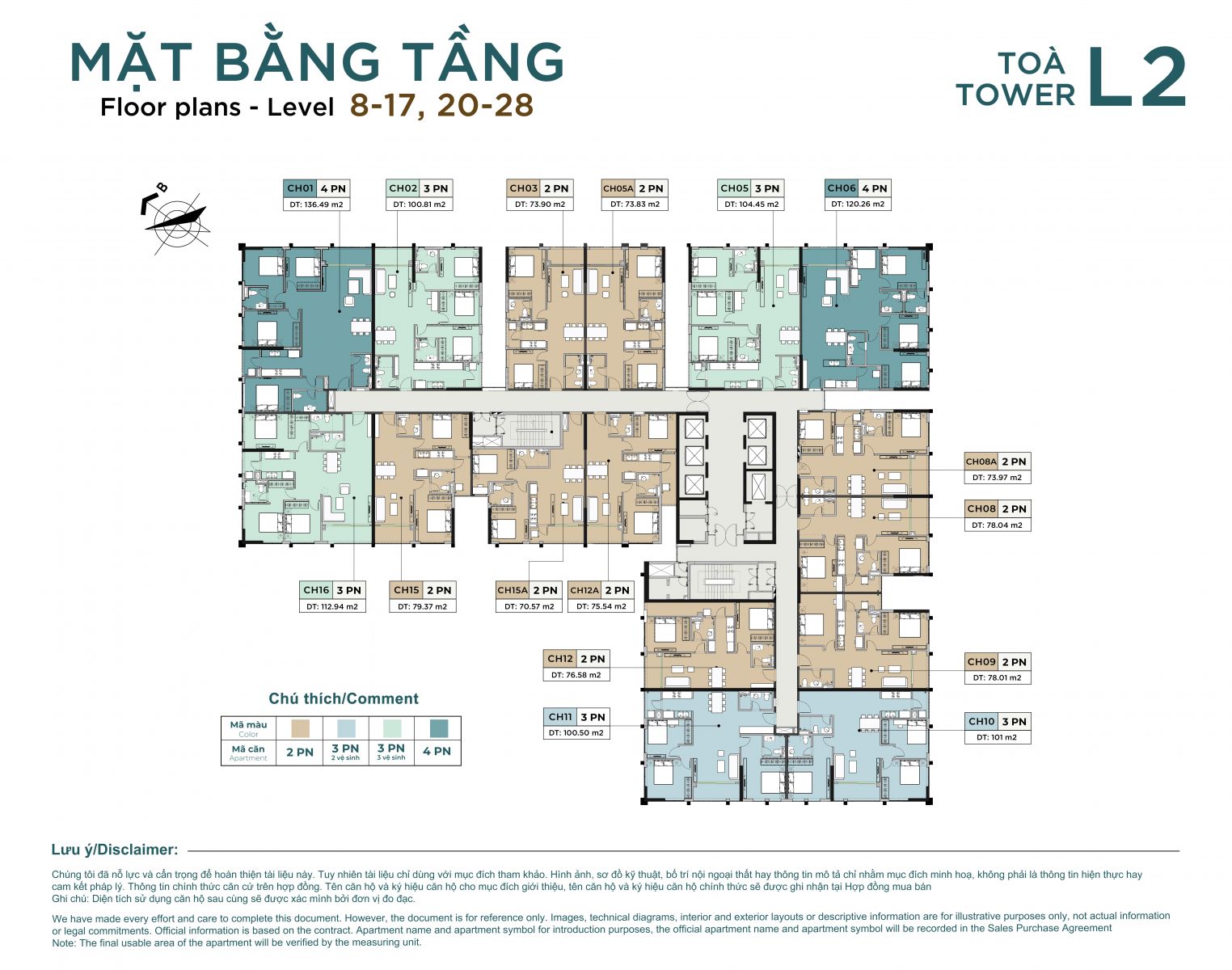 mặt bằng Luxora Bắc Giang