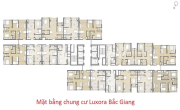 MẶT BẰNG LUXORA BẮC GIANG